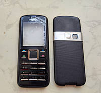 Корпус Nokia 6080 ( Black silver)(с клавиатурой)