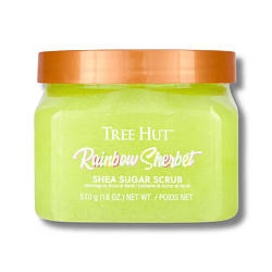 Скраб для тіла цукровий Rainbow Sherbet Sugar Scrub TREE HUT 510 гр