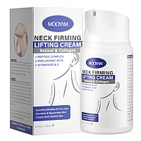 Крем для шиї Mooyam Neck Firming Lifting Cream, з ретинолом та колагеном, 50 мл