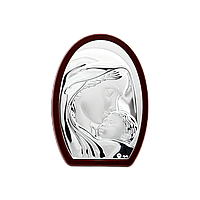 Икона детская Дева Мария с младенцем темный оклад 4 - (130 х 150) - 1071 грн
