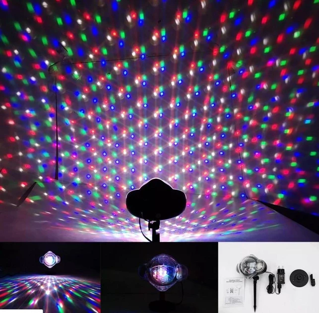 Лазерный проектор цветной сферический LASER WL-809 RGB для улицы и помещений. PL - фото 4 - id-p2149398700