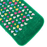 Доріжка масажна з камінням килимок ортопедичний 160x35см WSX-168, фото 4