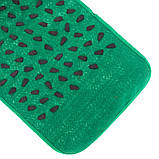 Доріжка масажна з камінням килимок ортопедичний 160x35см WSX-168, фото 5