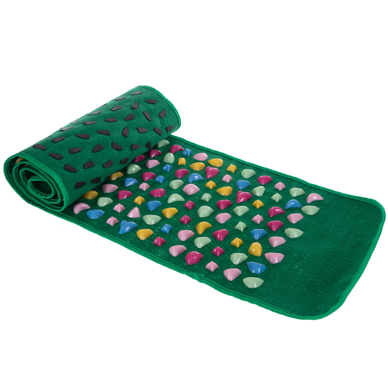 Доріжка масажна з камінням килимок ортопедичний 160x35см WSX-168, фото 1