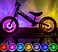 USB підсвічування коліс велосипеда на вісь барабана 12 RGB LED. Світлодіодне підсвічування коліс, фото 2