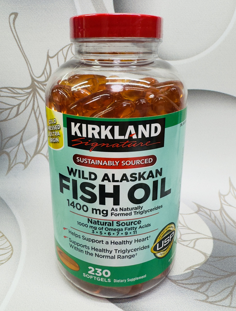 Риб'ячий жир з диких риб Аляски Kirkland Wild Alaskan Fish Oil, фото 1