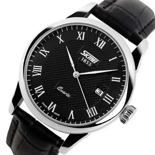 Оригінальний чоловічий годинник SKMEI 9058LSIBKBK, Модний чоловічий годинник, Годинник NC-820 класичний чоловічий