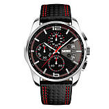 Чоловічі годинники стильні годинники для чоловіка SKMEI 9106RD Солідні чоловічі UN-58, фото 2