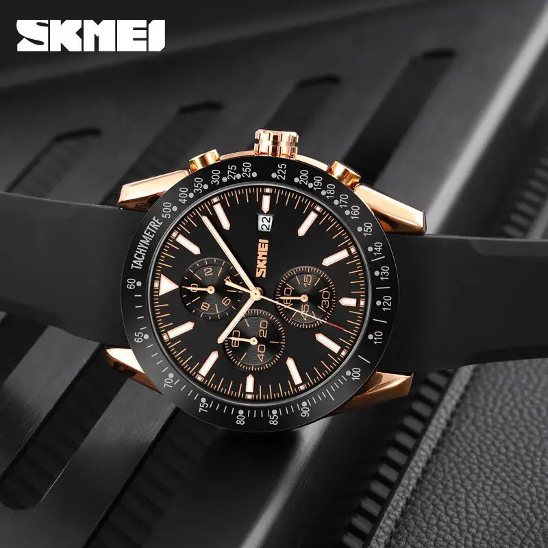 Тактичний чоловічий наручний кварцовий годинник SKMEI 9106OG, Супер VD-730 годинник чоловічий