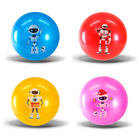 М'яч гумовий арт. RB24157 9, 60 грам, 4 кольори TZP185