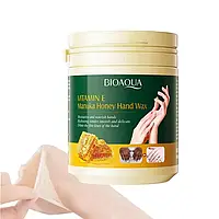 Восковая маска для рук с медом мануки и витамином Е Bioaqua 170г