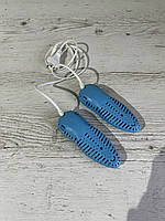 Электрическая сушилка для обуви Poprus для кроссовок и сапог, Синяя