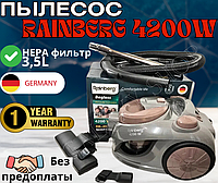 Колбовый пылесос Rainberg 4200W RB-653 Без мешка 3.5 л. Контейнерный безмешковый пылесос для дома