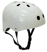 Шлем для катания на велосипеде, защитный велошлем BMX six hole white Велошлем BMX six hole White
