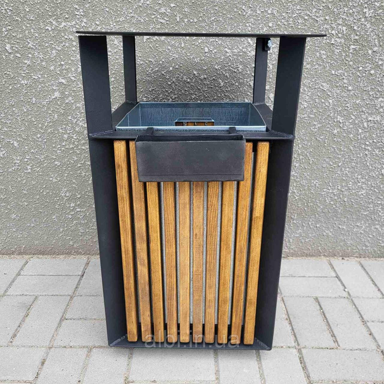 Урна Буковель, урна для сміття, урна для збирання сміття, урна для сміття, БЕЗ попільнички