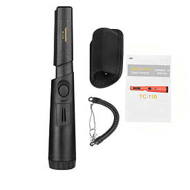 Металошукач Pointer TC-110 ручний пінпоінтер металодетектор водонепроникний Чорний