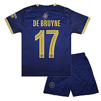 Футбольная форма для детей DE BRUYNE 17 Манчестер Сити 2023-2024 Limited Puma 135-145 см (set3397_117676)