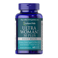 Puritan's Pride Ultra Woman 50 Plus Multi-Vitamin 60 таб. DS