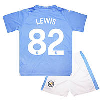 Футбольная форма для детей LEWIS 82 Манчестер Сити 2023-2024 Puma 155-165 см (set3398_117627)