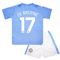 Футбольная форма для детей DE BRUYNE 17 Манчестер Сити 2023-2024 Puma 155-165 см (set3398_117607)