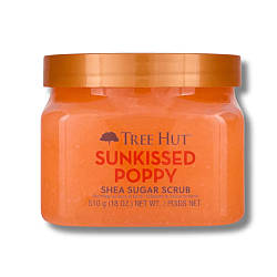 Скраб для тіла цукровий Sunkissed Poppy Sugar Scrub TREE HUT 510 гр