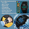 Чоловічий спортивний годинник з гарантією чорний електронний водонепроникний протиударний з підсвічуванням Skmei, фото 5