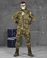 Тактичний штурмовий костюм Horn мультикам із наколінниками військовий посилений костюм кишені під магазини зсу