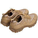 Тактичні демісезонні кросівки, військове взуття комбат койот, фото 4