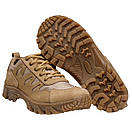 Тактичні демісезонні кросівки, військове взуття комбат койот, фото 3