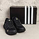Чоловічі літні кросівки сітка Adidas, кеди текстильні повсякденні Адідас чорні. Чоловіче взуття, фото 6