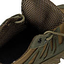 Тактичні демісезонні кросівки, військове взуття комбат олива, фото 6