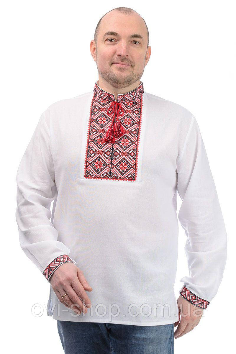 Лляна чоловіча вишиванка «Етно»