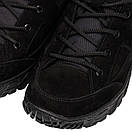 Тактичні кросівки весна літо, військове взуття, шкіряні літні кросівки Град Чорні, фото 5