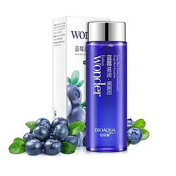 Антиоксидантний тонер для обличчя з екстрактом чорниці BIOAQUA Wonder Lotion, 120 ml