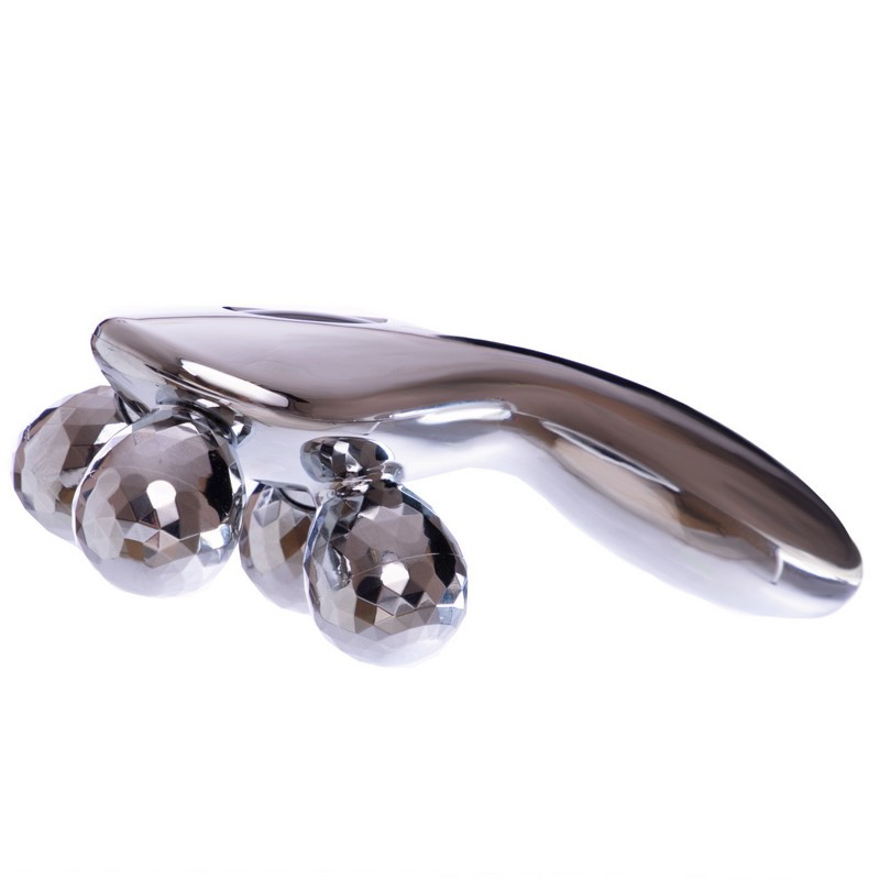 Ручний роликовий масажер для обличчя та тіла 4D-масажер XC-119, фото 1