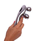 Ручний роликовий масажер для обличчя та тіла 4D-масажер XC-119, фото 4