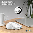 Миша Promate Samo Wireless White (samo.white), фото 4