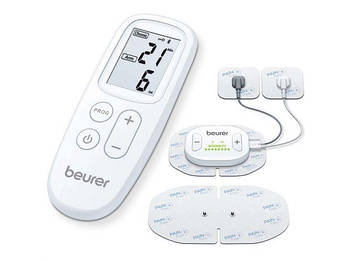 Електростимулятор Beurer EM 70 для стимуляції м'язів та зменшення болю з пультом