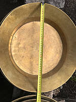 Медный таз диаметром 50 см (дно 37 см)