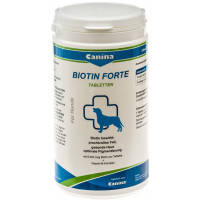 Витамины для собак Canina Biotin Forte Интенсивный курс для шерсти 210 таблеток (4027565101115)