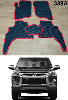 Килимки ЕВА в салон Mitsubishi L200 '16-, фото 1