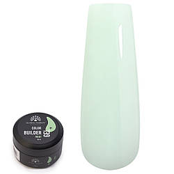 Гель для моделювання нігтів Global Fashion Color Builder Gel 15 г №01-Mint