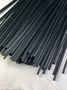 Палички-фібра для дифузорів чорного кольору Ø4 мм/50 см/1 шт.