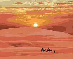 Картина за номерами Гаряче сонце пустелі melmil