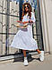 Сукня FLS2031 Біла Oversize S-L, фото 7