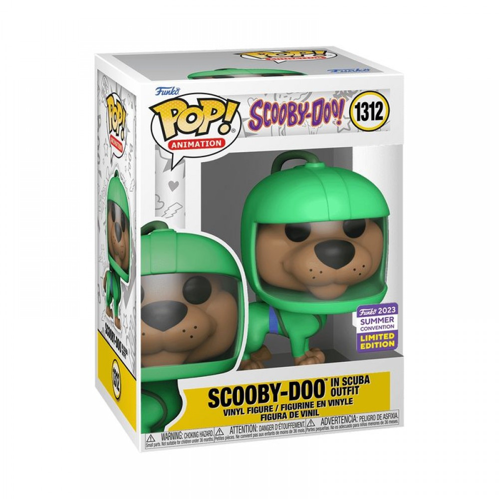 Фігурка FUNKO POP SCOOBY DOO (IN SCUBA OUTFIT)