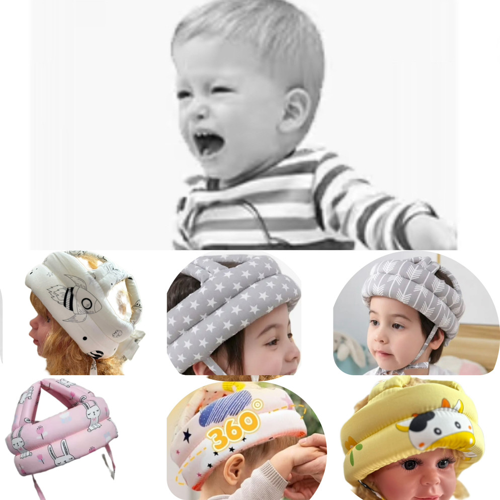 Захист голови дитини. Шолом захисний дитячий, шоломи для малюків вчуся ходити