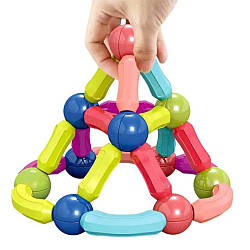 Магнітний конструктор 25 деталей, Magnetic Bar Blocks / Інтелектуальна іграшка конструктор на магнітах