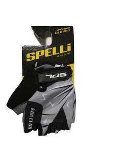 Велорукавиці SPL Spelli SBG-1553 3-4 років білий/сірий/чорний