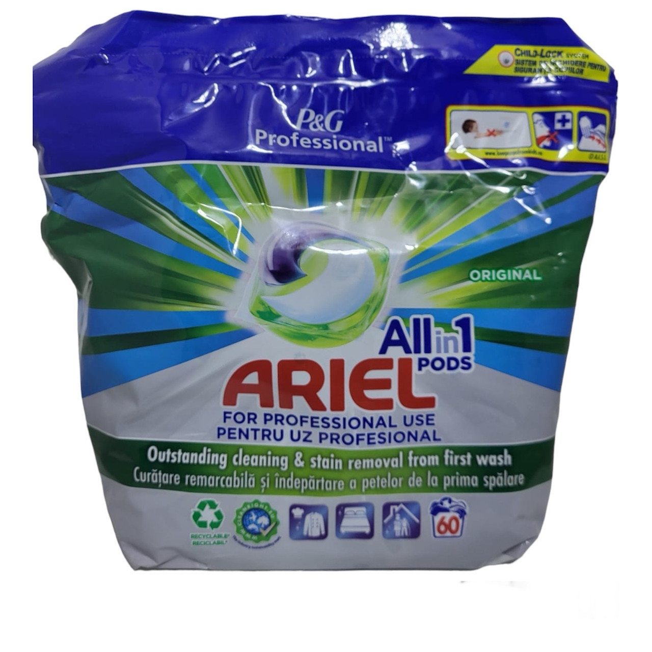 Капсули універсальні для прання Ariel Professional All in one 60 шт.